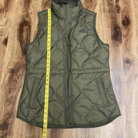 The North Face Westcliffe Quilted Puffer Down Vest in Green Women's Large - Picture 6 of 7
